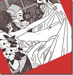 Casanova soulve les draps pour contempler sa matresse. Eau-forte de Sylvain Sauvage (1888-1948) pour les Mmoires de Giacomo Casanova 