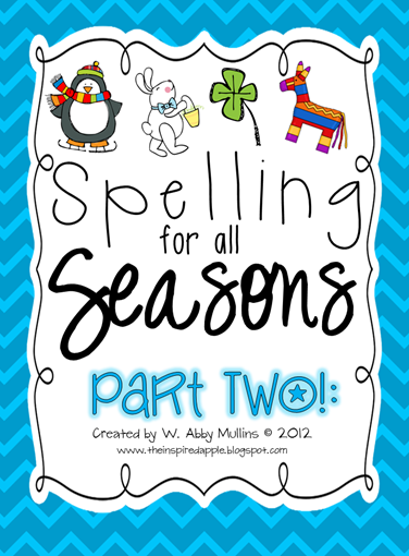 Spelling for All Seasons Part II