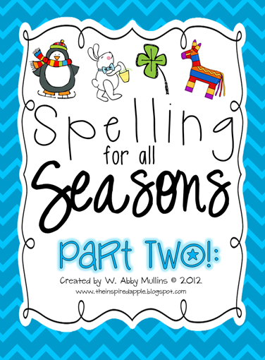 SpellingForAllSeasons_PartTWO Spelling for All Seasons Part II