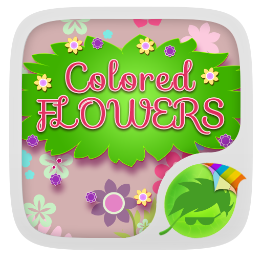 Colored Flowers Keyboard 個人化 App LOGO-APP開箱王