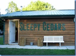 5982 Ottawa Sleepy Cedars Campground - a walk through the campground