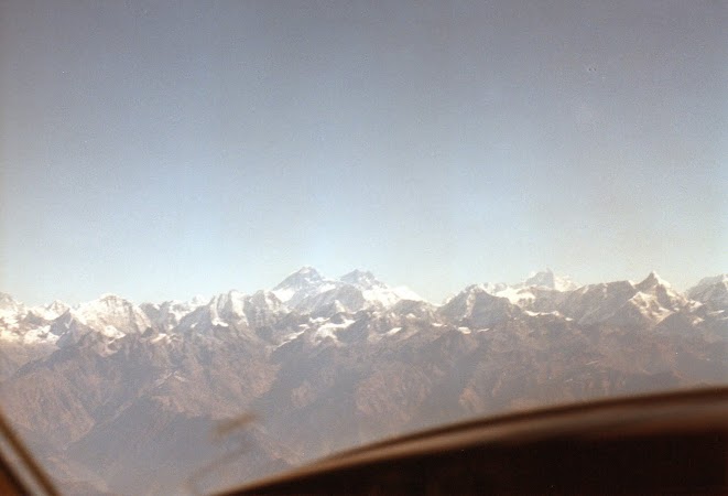 Imagini Nepal: in avion Buddha Air spre Everest