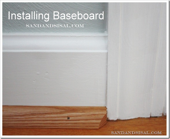 Installing Baseboard