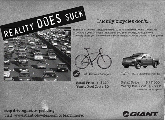 Giant Bicycle Ad - Response to GM