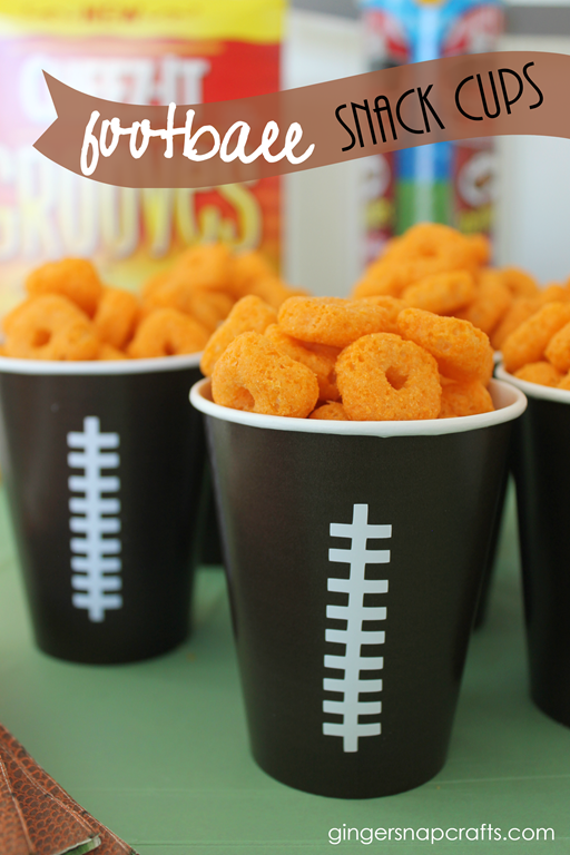 football snack cups at GingerSnapCrafts.com