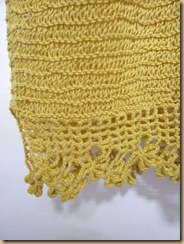 yellow summer crochet