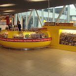 cheese stand at schiphol in Frankfurt, Germany 