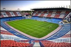 Estadio Vicente Calderón de Madrid, España