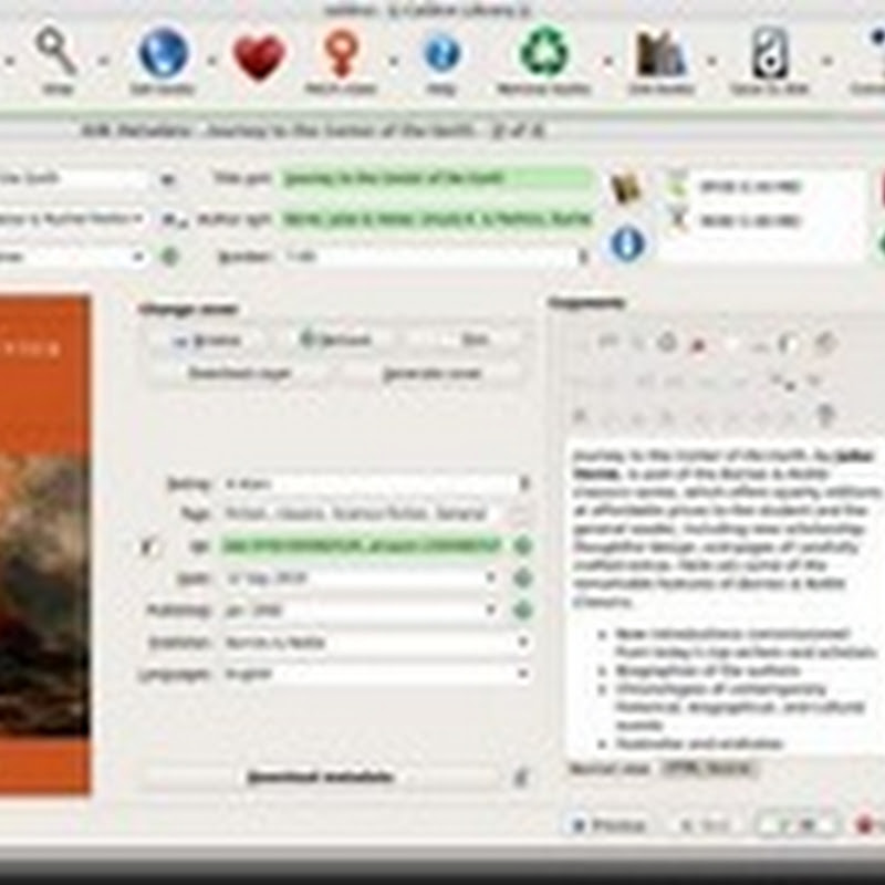 Versi Terbaru Software Calibre 0.9.1 Diluncurkan