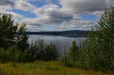 Teslin Lake 72 miles long