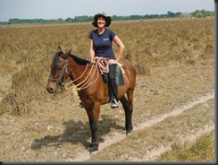 LL Jane on horse