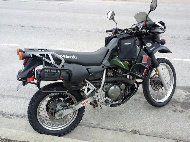 tusk pannier racks klr650