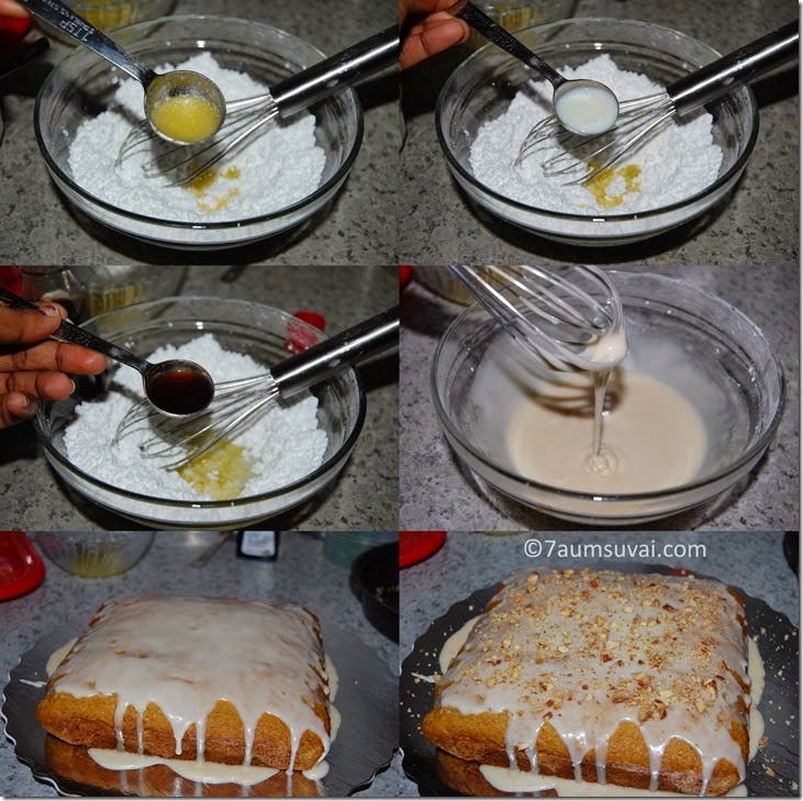 Vanilla glaze process