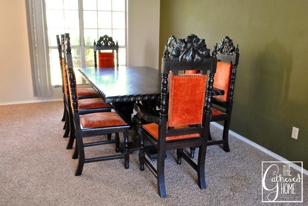 Found Vintage Mexican Carved Dining Set The Gathered Home Found Vintage Mexican Carved Dining Set