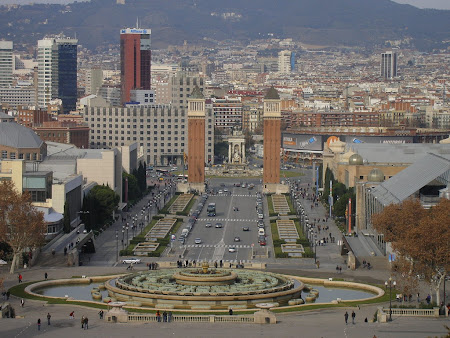 Obiective turistice Barcelona: Praca Espanya
