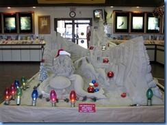 5983 Texas, South Padre Island - Visitors Center - sand sculpture