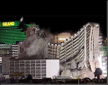 demolicion hotel las vegas