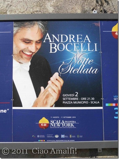 Ciao Amalfi Scala Meets New York Bocelli