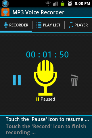 Smart Voice Recorder MP3 PRO