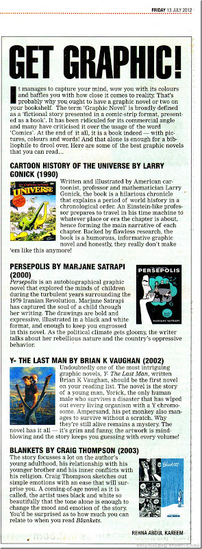 The Times of India Chennai Edition Chennai Times Page No 08 Get Graphic Article