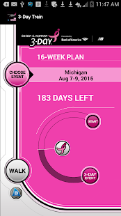 Susan G. Komen 3-Day 16-Week Screenshots 1
