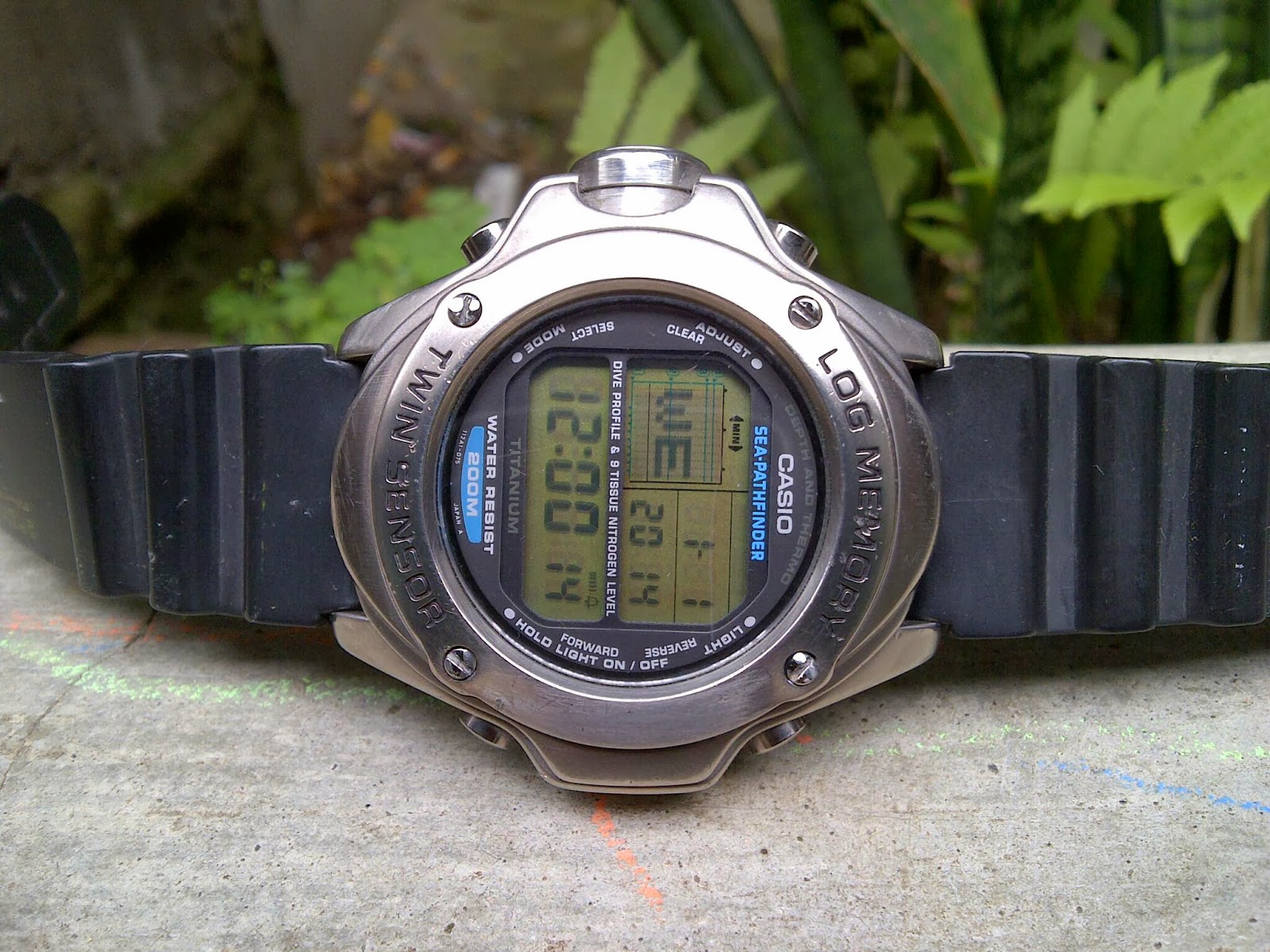 casio sea pathfinder spf 100