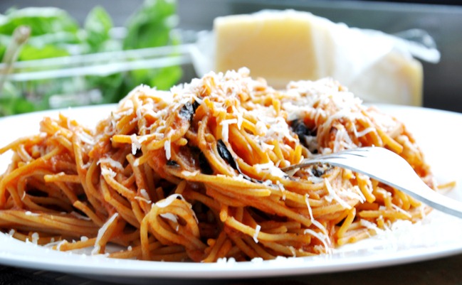 World's BEST Spaghetti RAO’s Homemade Marinara (vegan option, gf option)