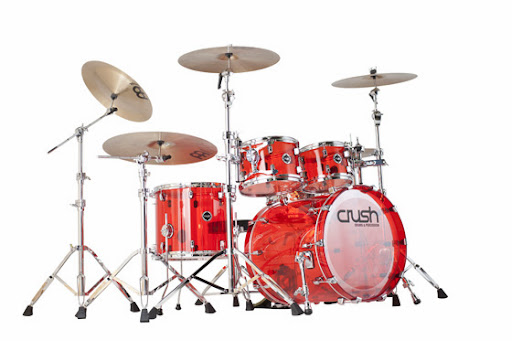 Pack of 12//NEW Crush Drums Chameleon Birch//Ash Lug Inserts//Black Finish