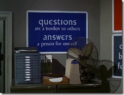 The Prisoner 01 Questions Are a Burden