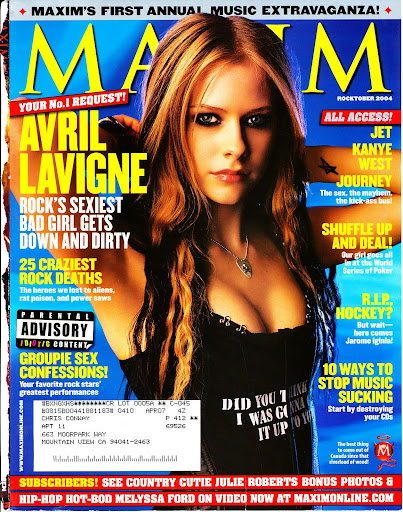 Wallpapers 1280x800 Avril Lavigne