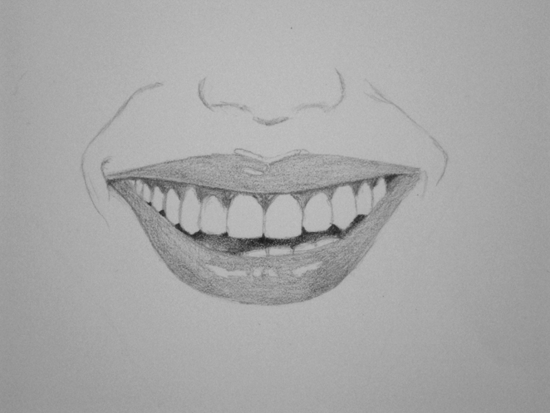 Drawings Of Mouth 105