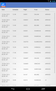 Narita Flight Info Screenshots 4