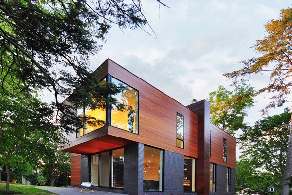 Casa Nexus / Johnsen Schmaling Arquitectos casa-con-fachadas-de-madera