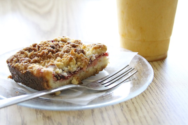 Raspberry bar from New Coffee Mill