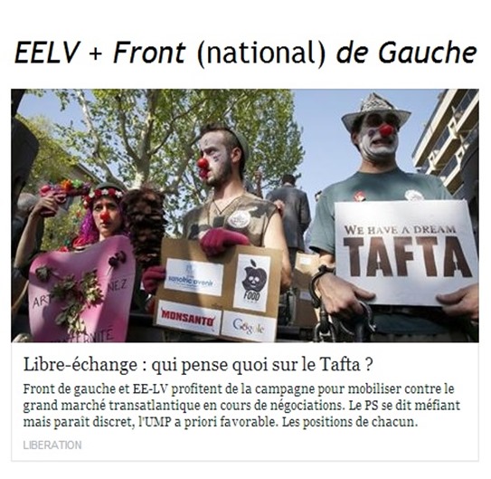 EELV e Front nacional de Gauche