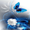 Blue Butterfly Live Wallpaper