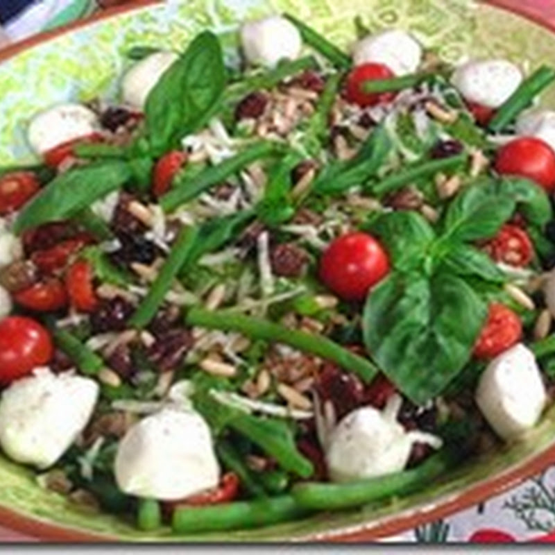 Insalata di farro pesto e pomodorini