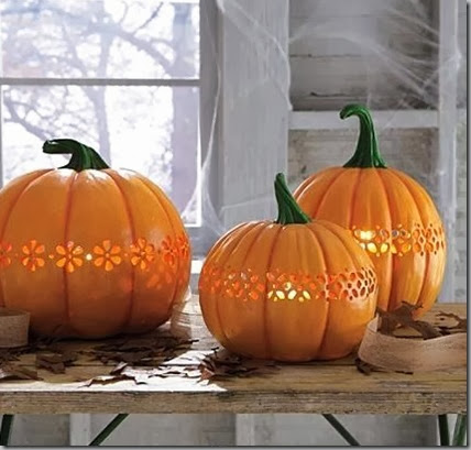 Martha Stewart Cut-Out Pumpkins For Halloween 