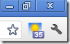 YoWindow icona estensione su Chrome