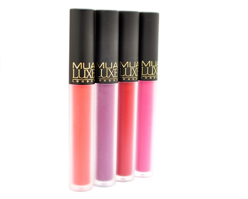 mua luxe velvet lip lacquer review swatches