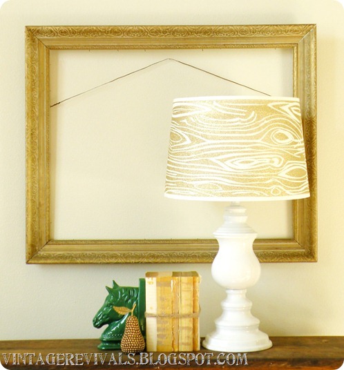 Wood Grain Glitter Lampshade With Krylon Blast Vintage Revivals Wood Grain Glitter Lampshade With, What Kind Of Spray Paint To Use On A Lampshade