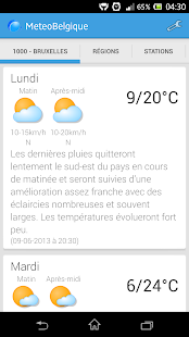 Météo en Belgique