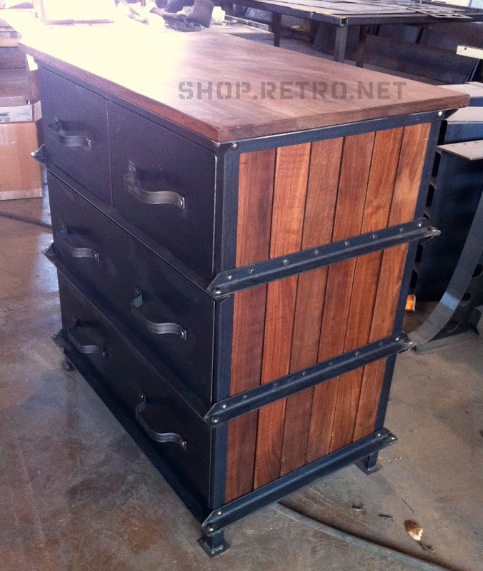 Vintage Industrial Ellis Dresser Vintage Industrial Furniture