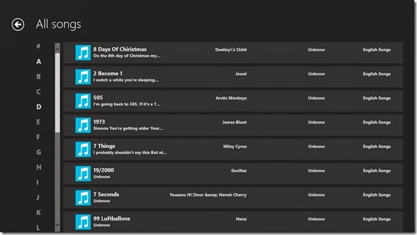 KaKa lista di tutte le canzoni