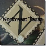 Northwest Texas button
