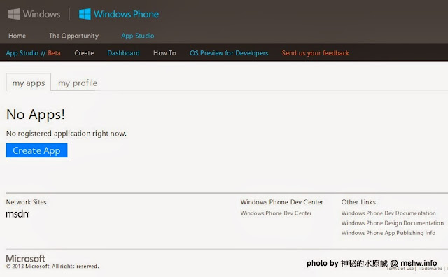 【數位3C】Window Phone App Studio 微軟的WP手機APP產生器 : 20萬的Windows Phone Apps還嫌不夠嗎? 自己來做一個如何!? 3C/資訊/通訊/網路 PDA Wordpress 行動電話 軟體應用 