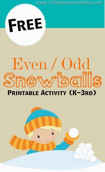 FREE Sorting Even Odd Numbers with this Snowballs activity (homeschool, math, math games, math activities, kindergarten, 1st grade, 2nd grade, 3rd grade) FREE Sorting Even Odd Numbers with this Snowballs activity (homeschool, math, math games, math activities, kindergarten, 1st grade, 2nd grade, 3rd grade)
