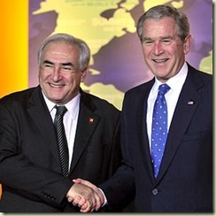 Strauss-Kahn & Bush