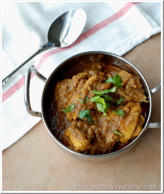 Chettinad chicken curry