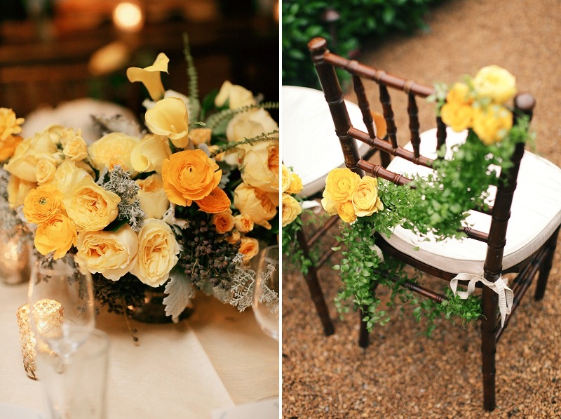 15 Oak and the Owl _ Yellow Wedding Flowers
